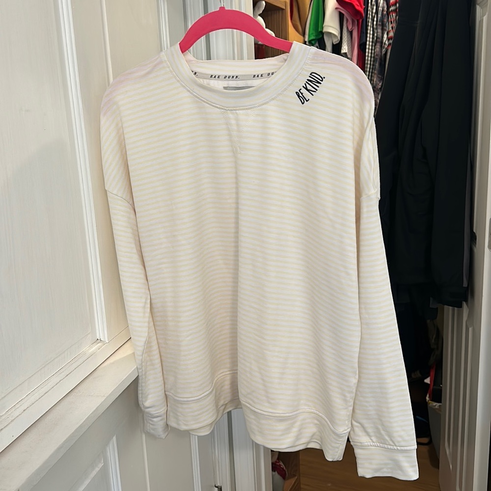 Rae Dunn long sleeve blouse. Size medium.
